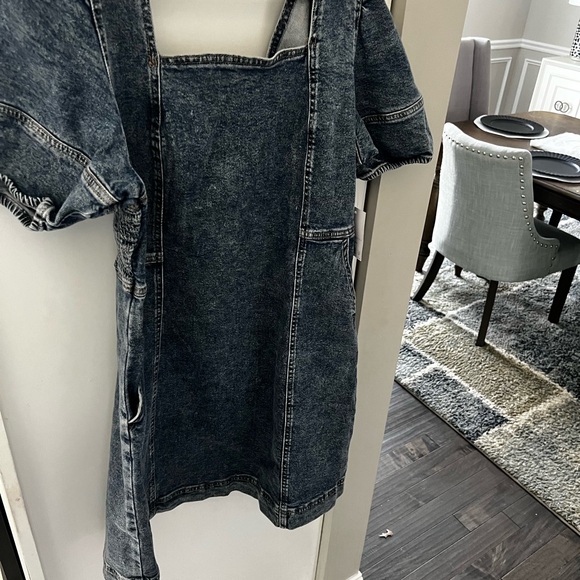 SO Light Blue Denim Dress - Picture 3 of 5